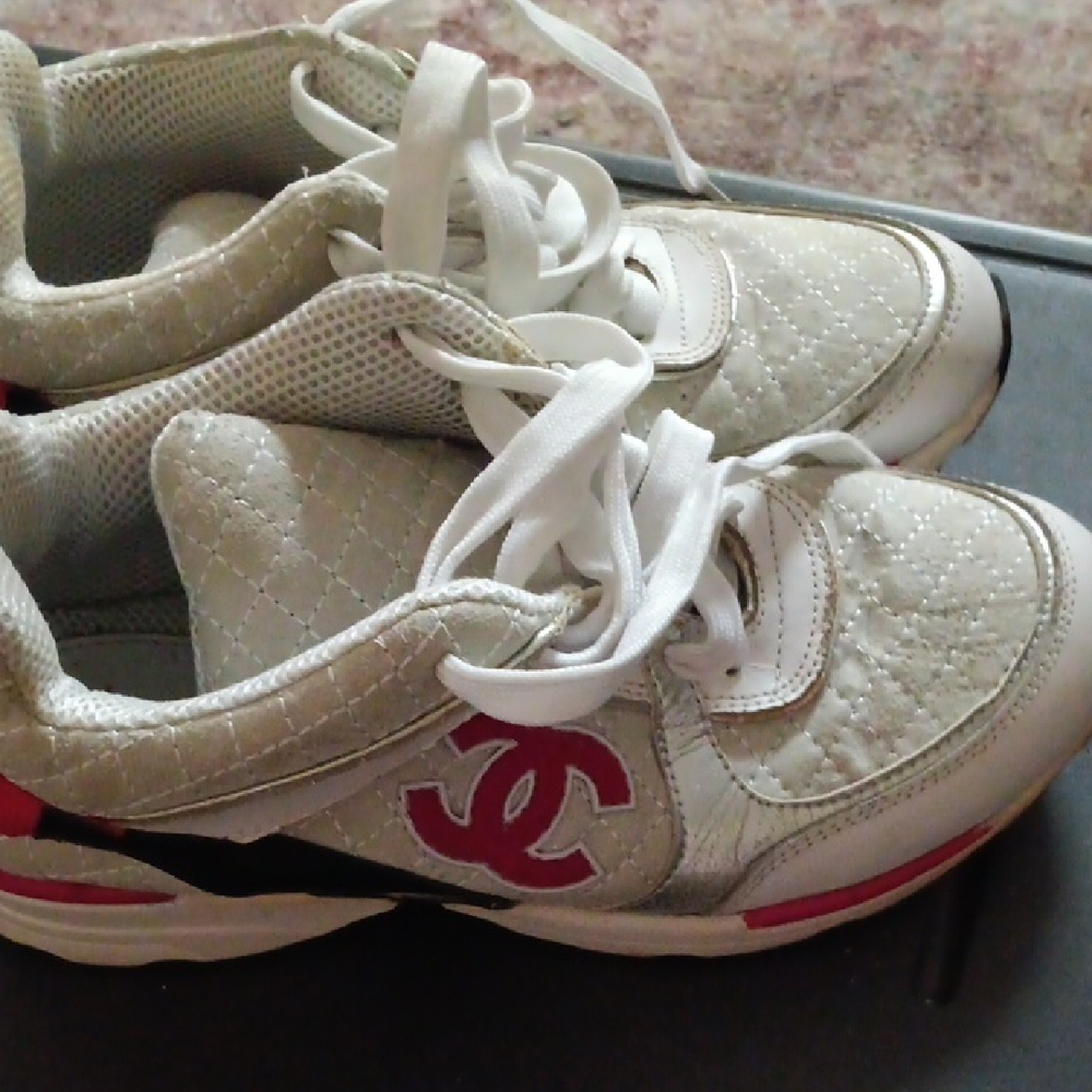 CHANEL Trainers S/S18  SIZE5.5-6 VINTAGE Estate FINAL PRICE